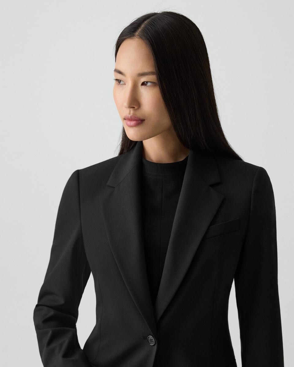 Lynnia Blazer in Good Wool