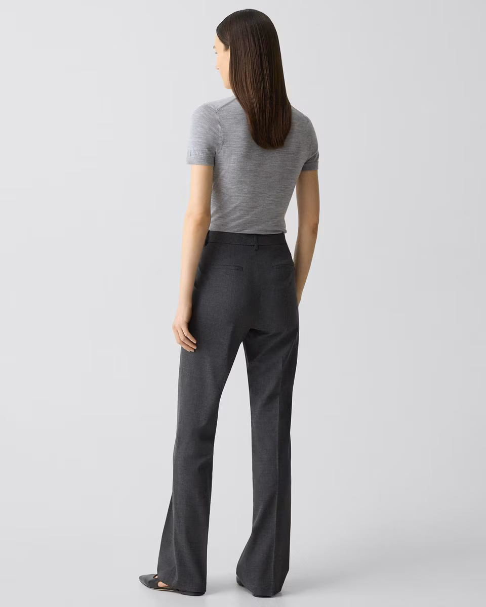 Flared Pant, 34'' in Good Wool