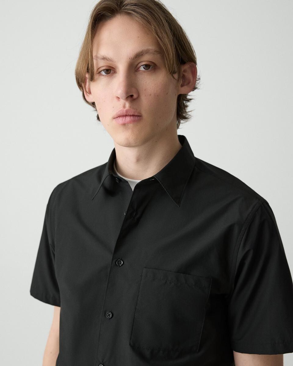 Noll Short-Sleeve Shirt in Cotton-Blend