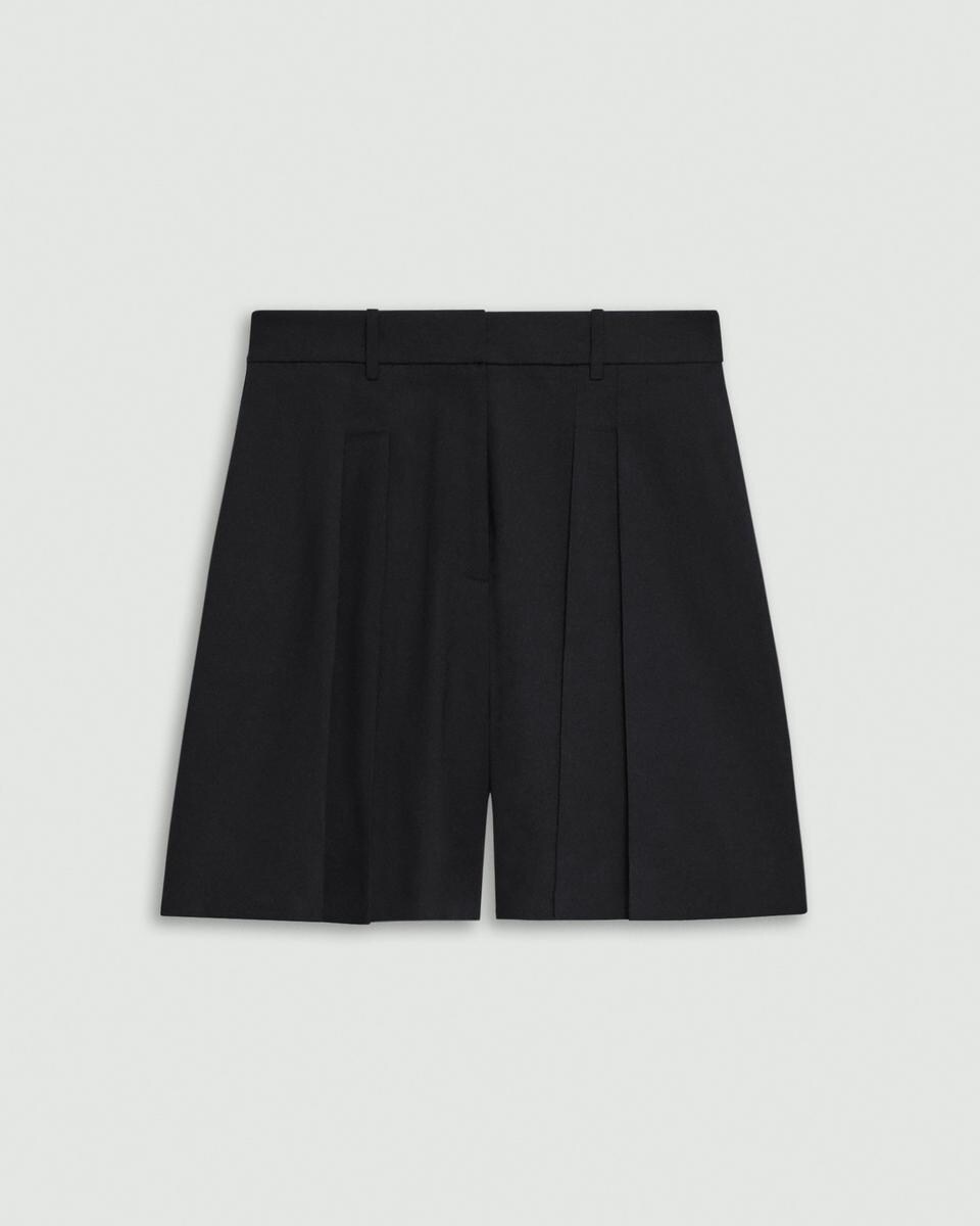 Pleated Short in Good Linen