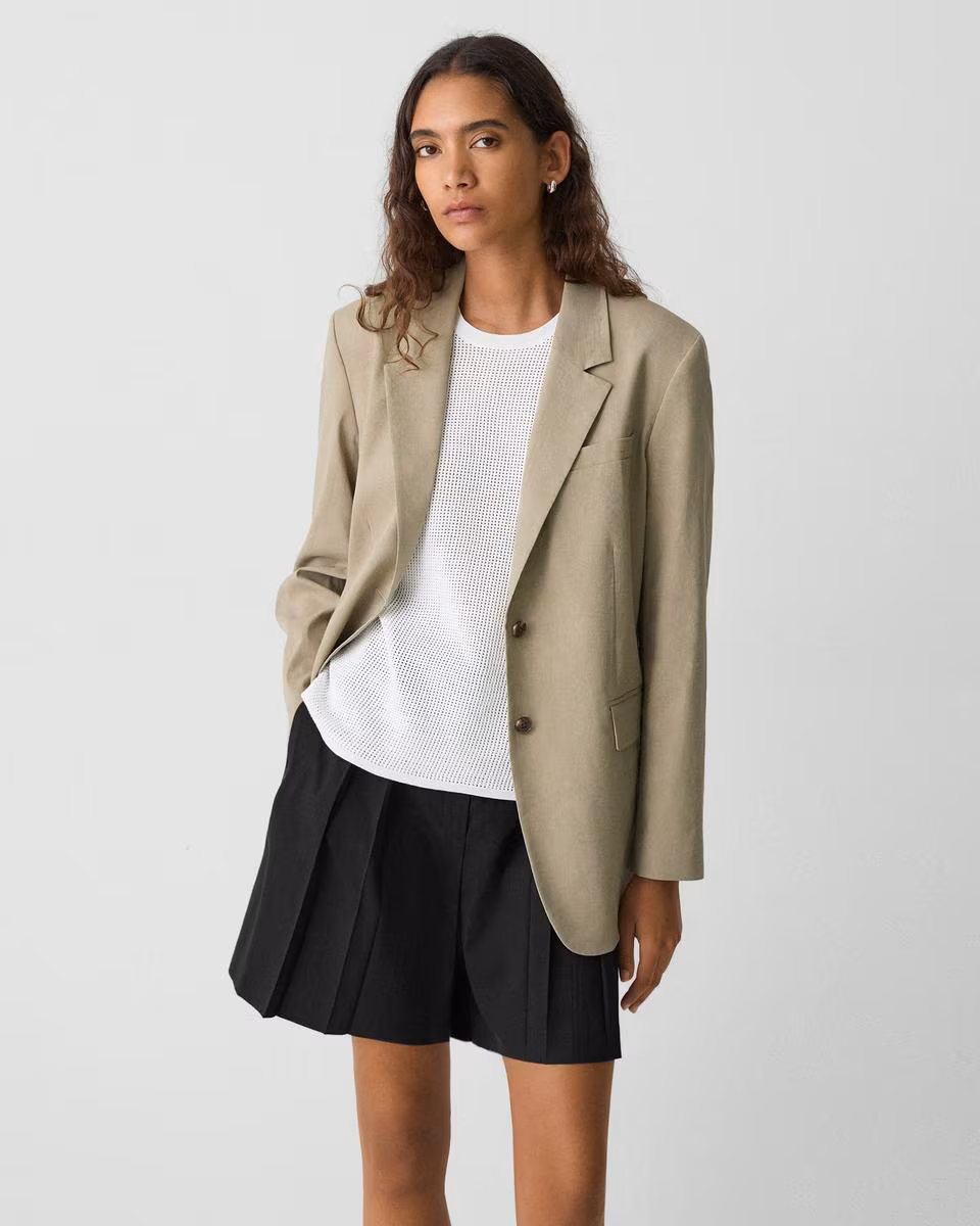 Relaxed Blazer in Good Linen