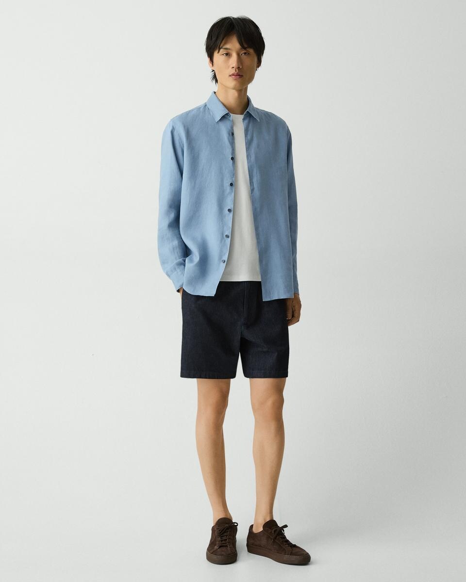 Irving Shirt in Relaxed Linen