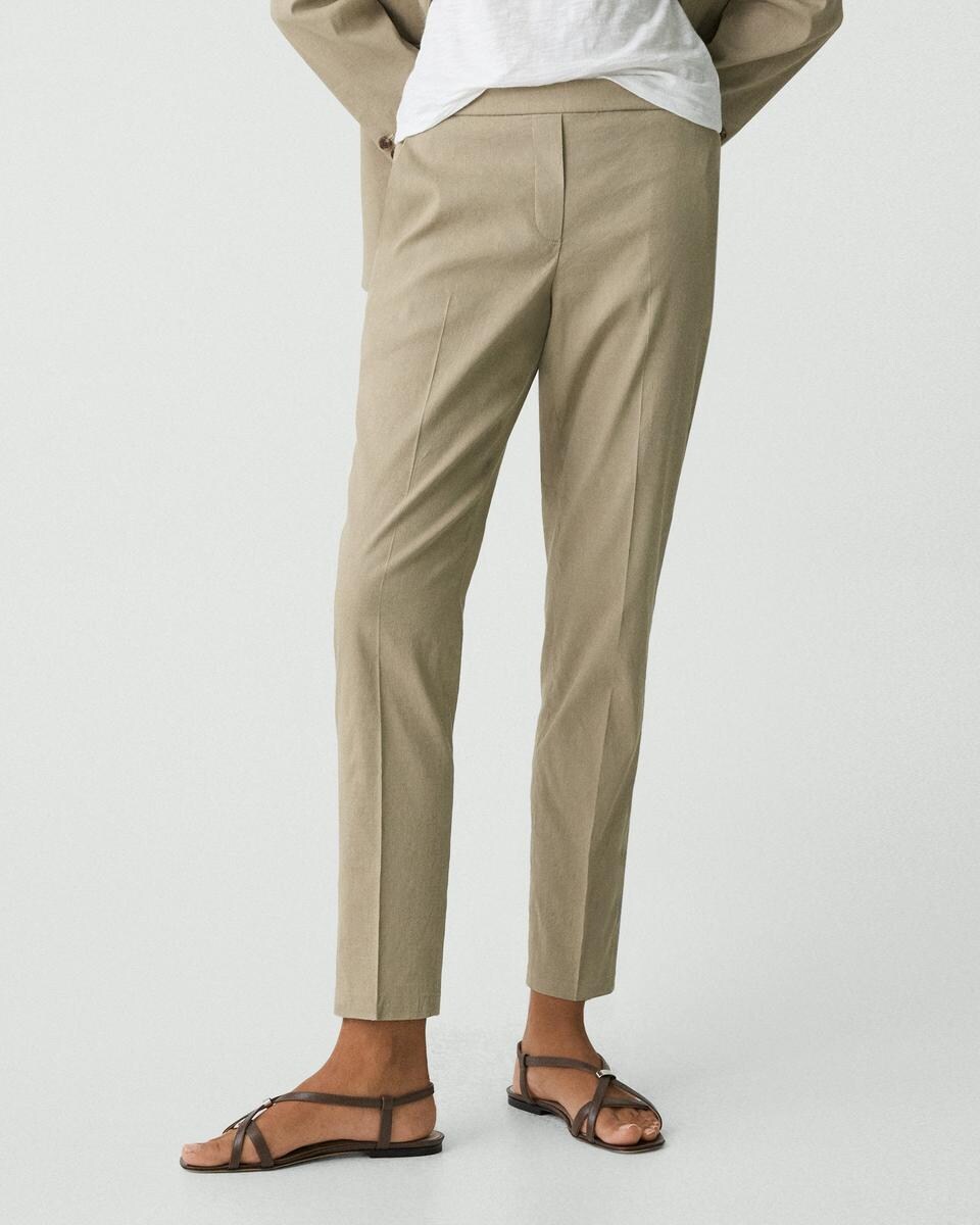 Treeca Pull-On Pant in Good Linen