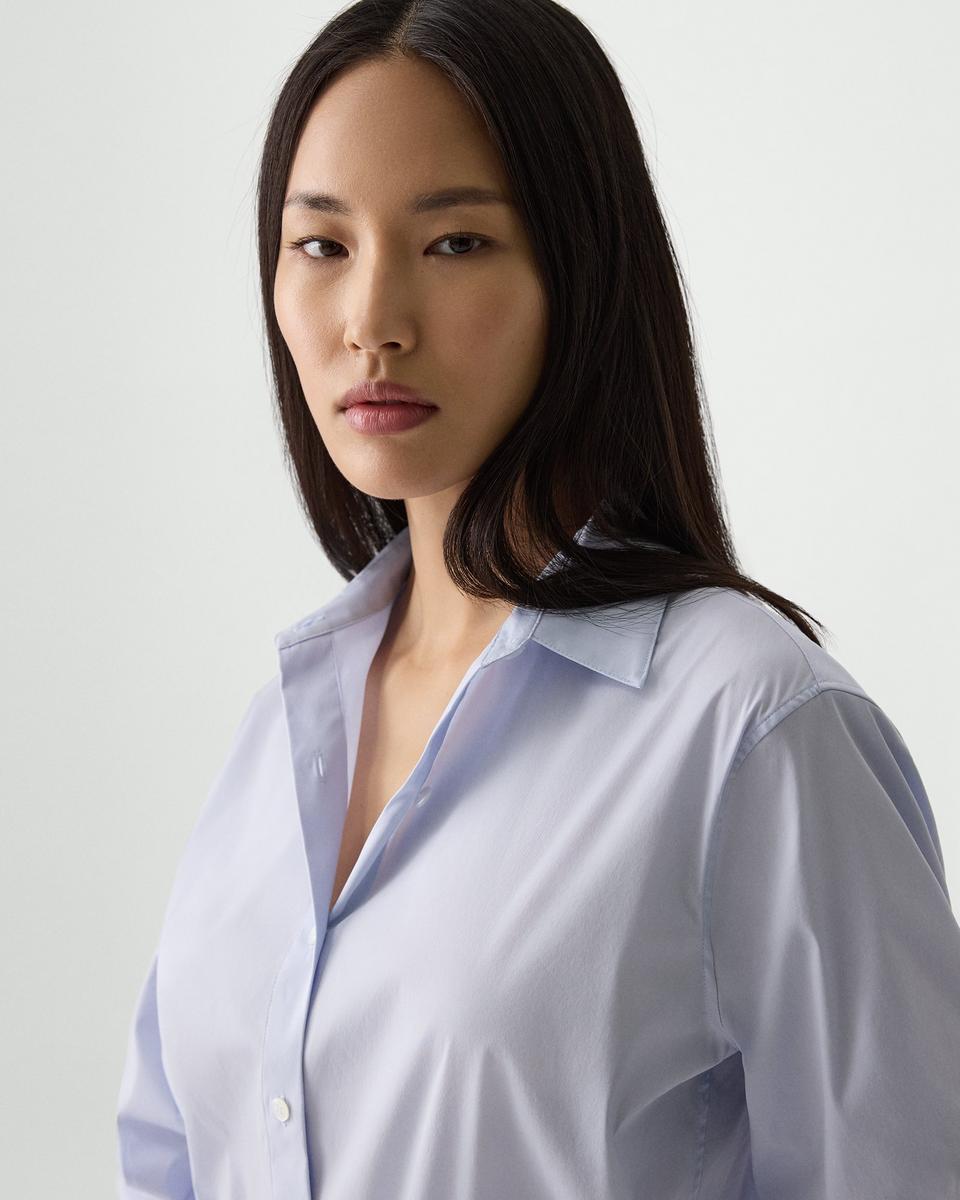 Cropped Shirt in Good Cotton