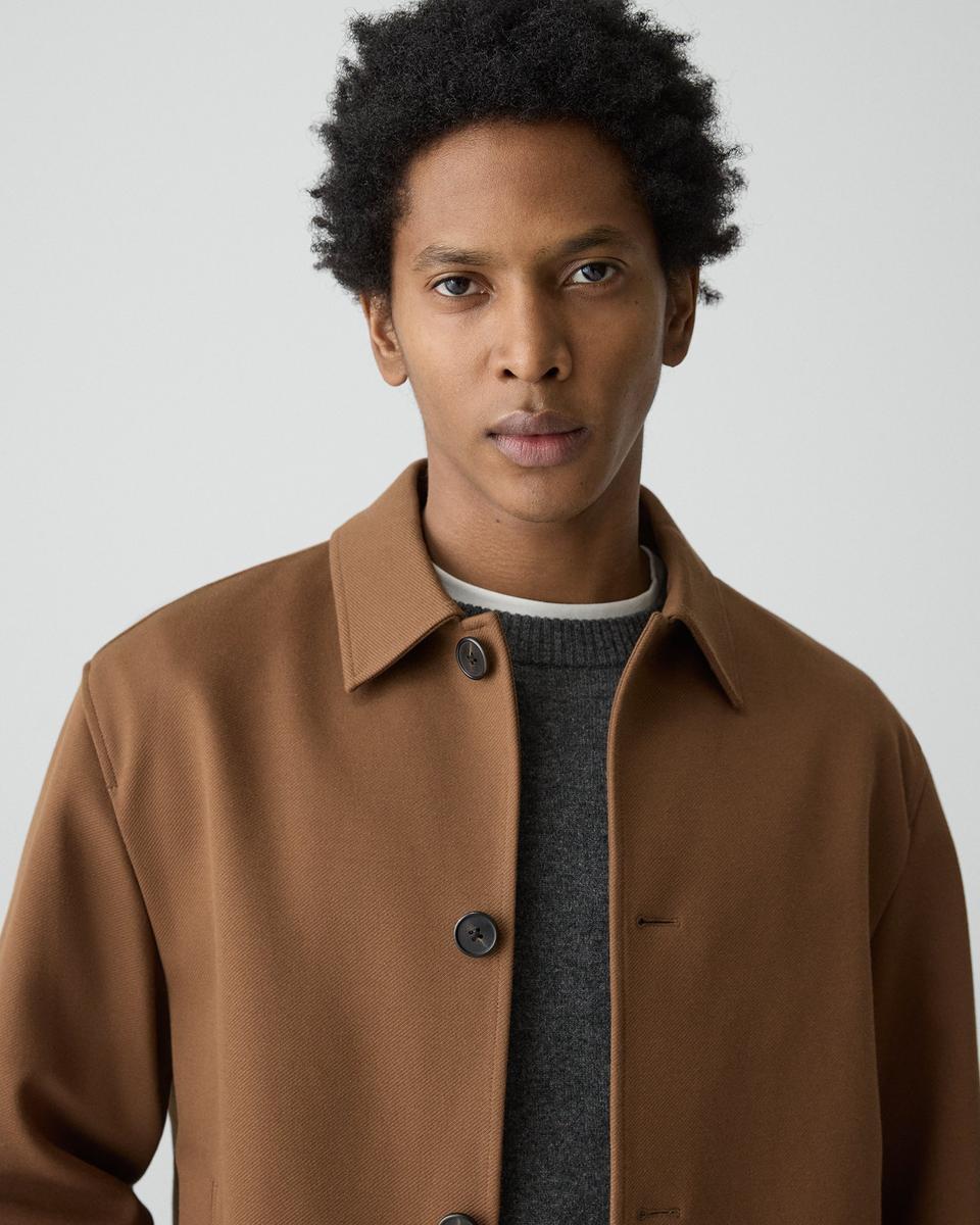 Chore Coat in Knit Twill