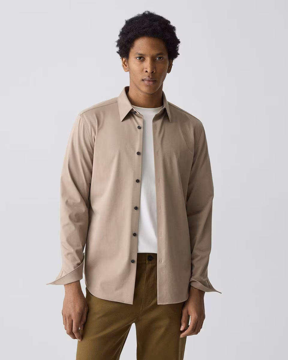 Sylvain Shirt in Structure Knit