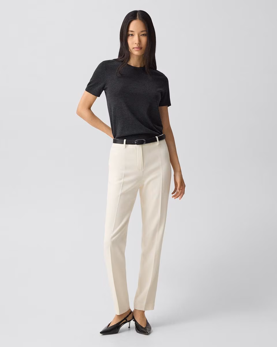 Classic Oblong Belt in Leather