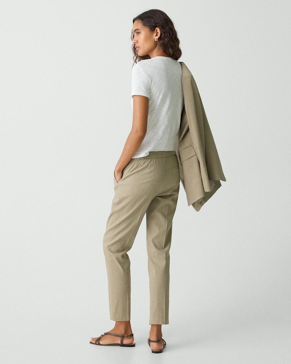 Treeca Pull-On Pant in Good Linen