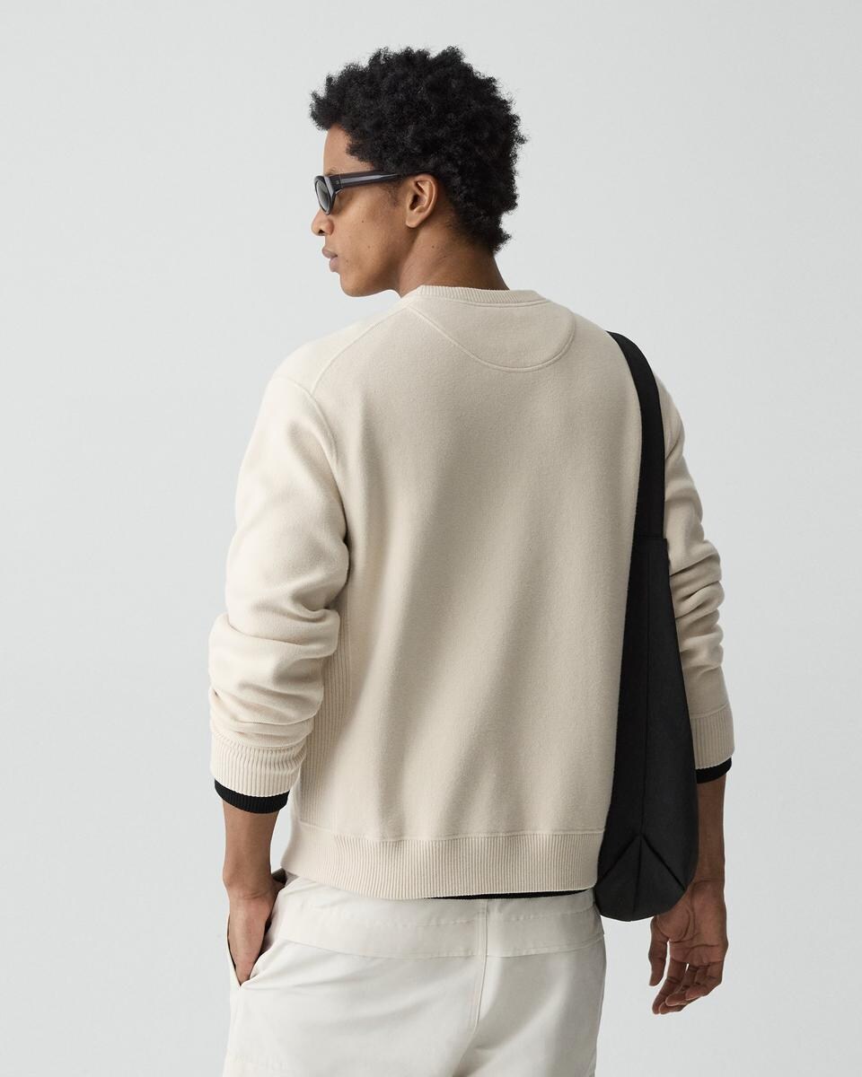 Crewneck Sweatshirt in Wool Bilen