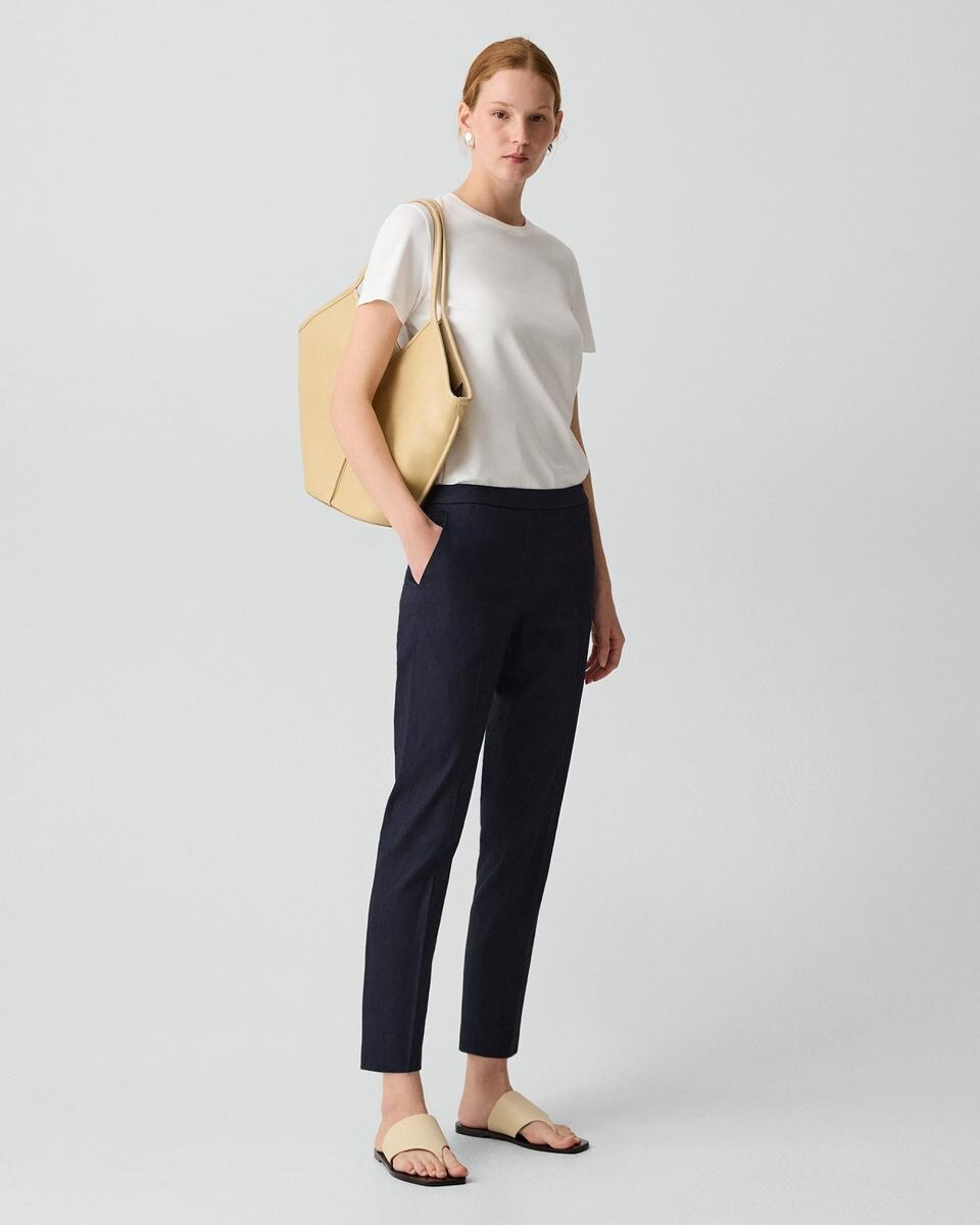 Treeca Pull-On Pant in Good Linen