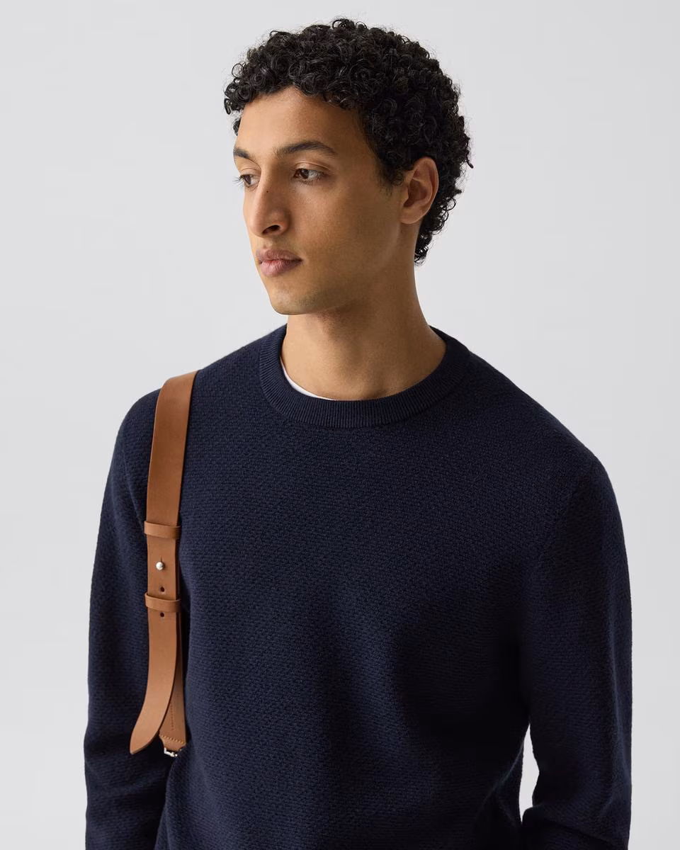 Maden Crewneck Sweater in Merino Wool