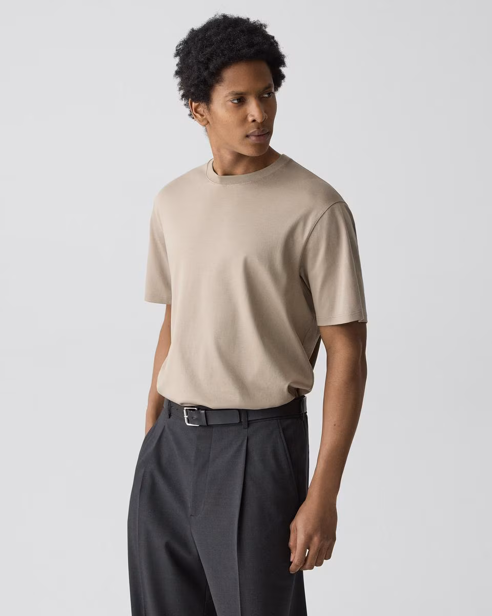 Relaxed Tee in Cotton Jersey