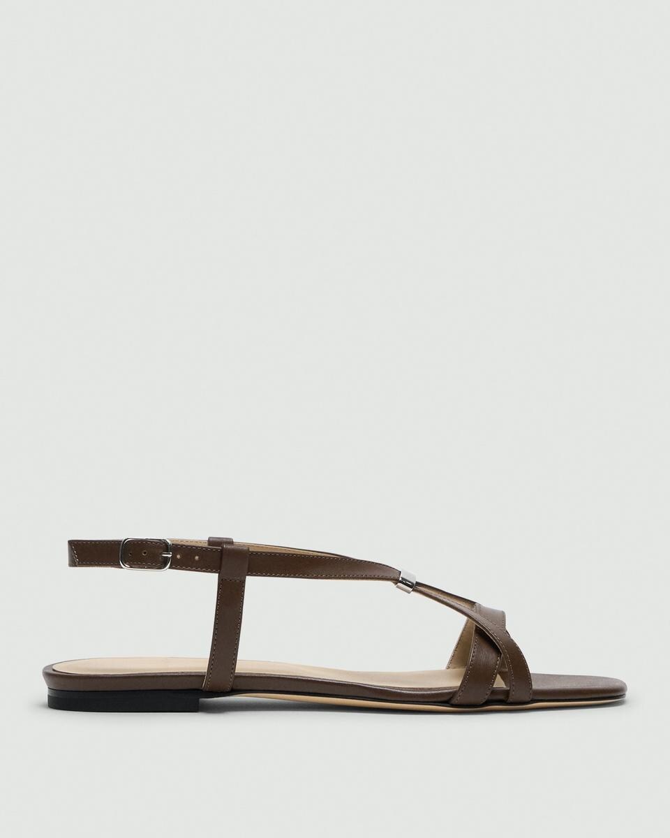 Ring Sandal in Leather