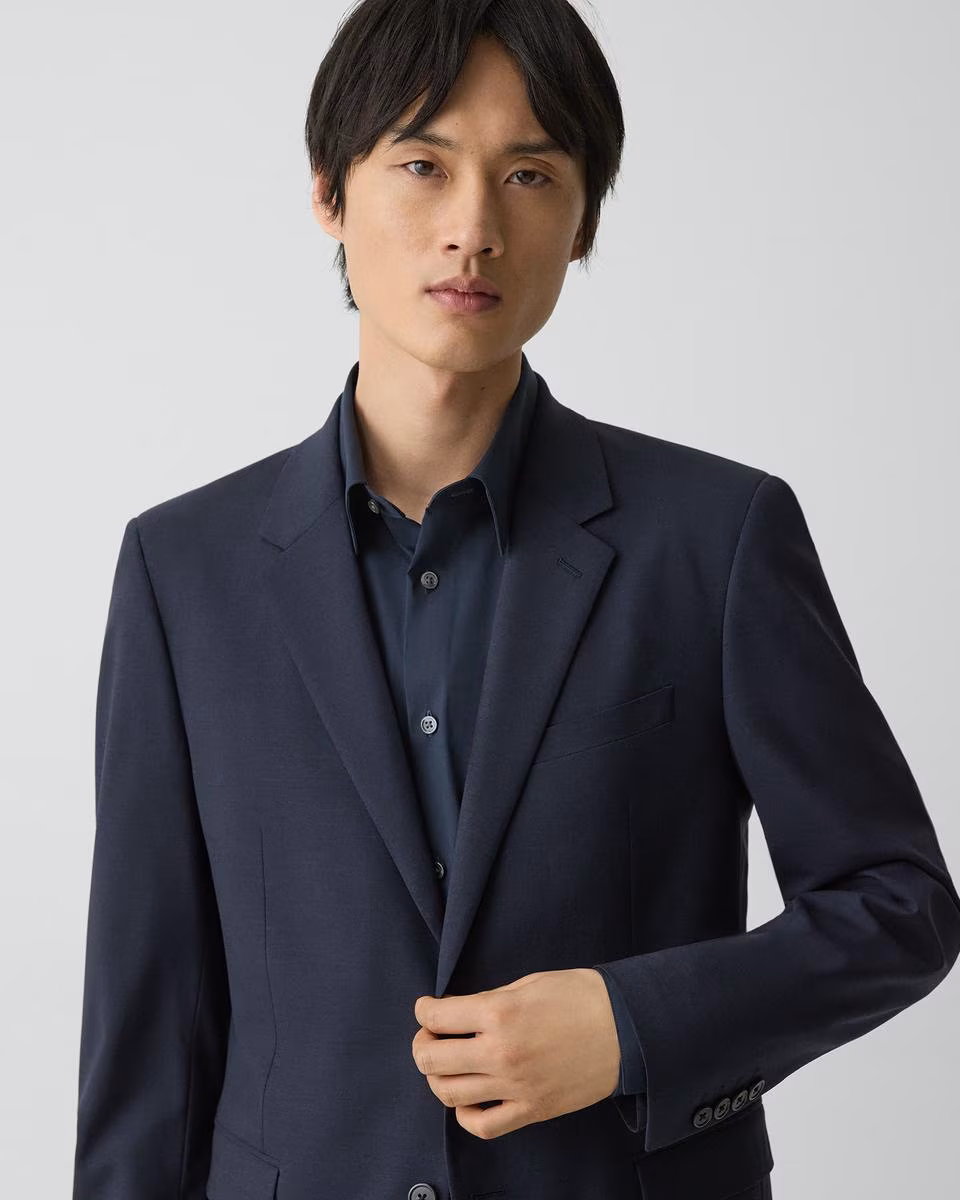 Chambers Blazer in Stretch Wool