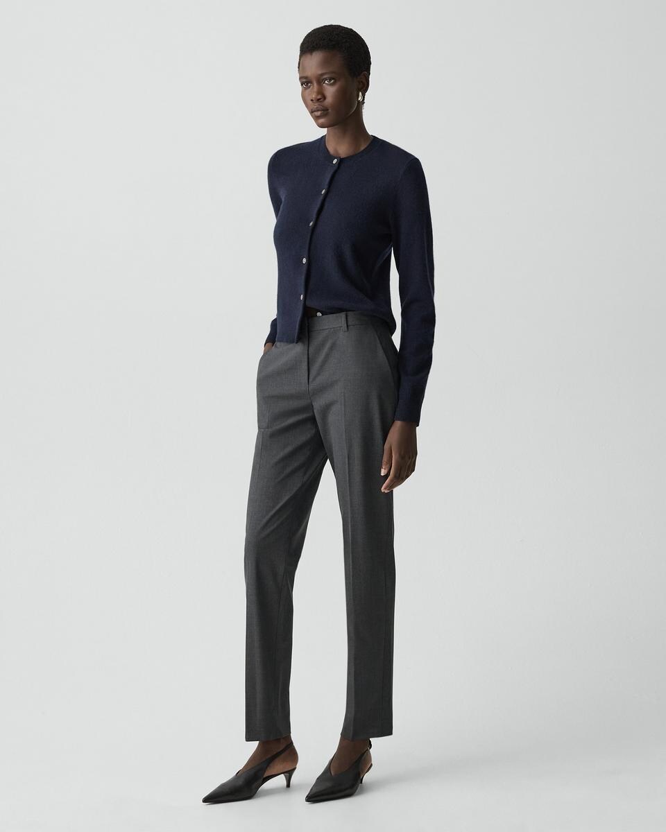 Treeca Full Length Pant in Good Wool