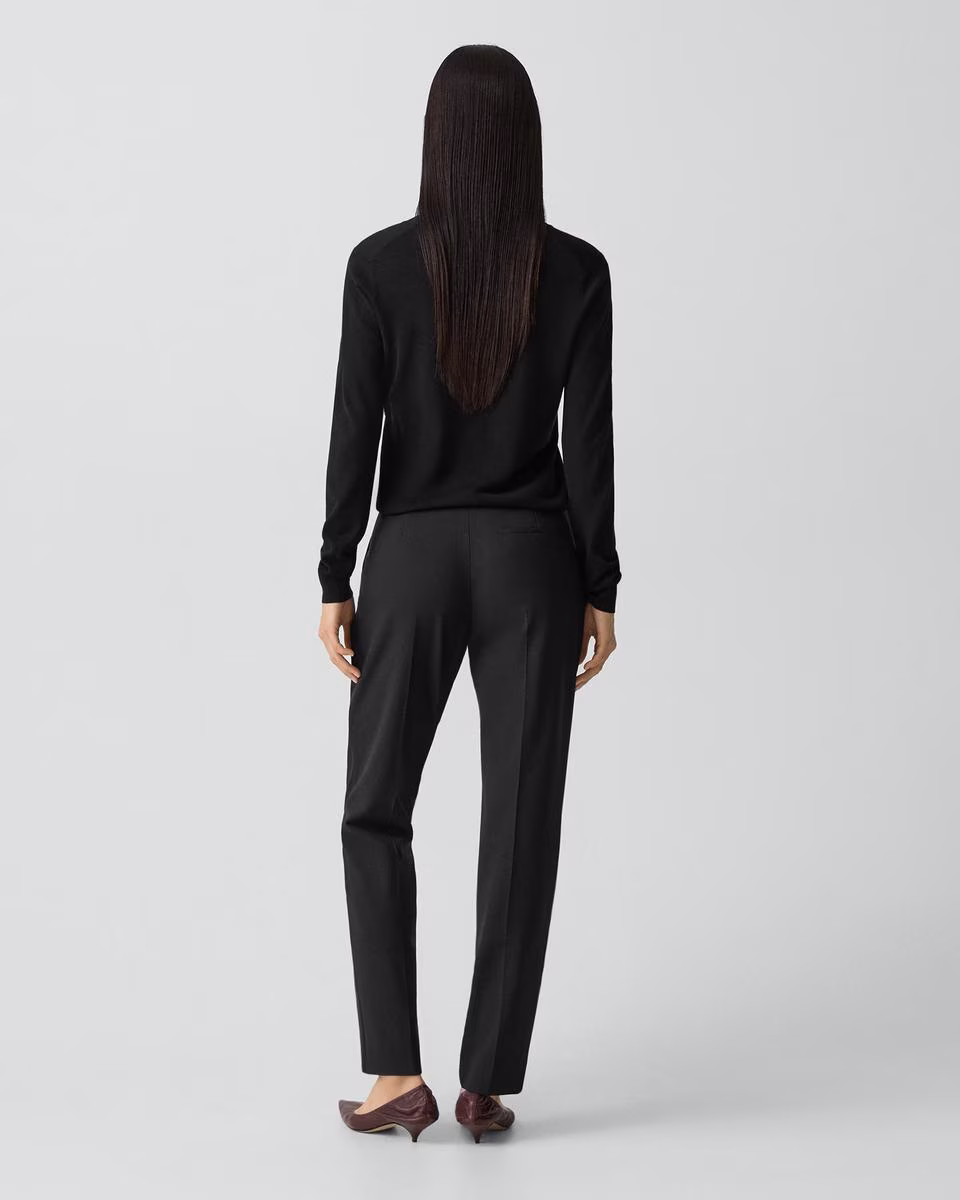 Treeca Full Length Pant in Good Wool