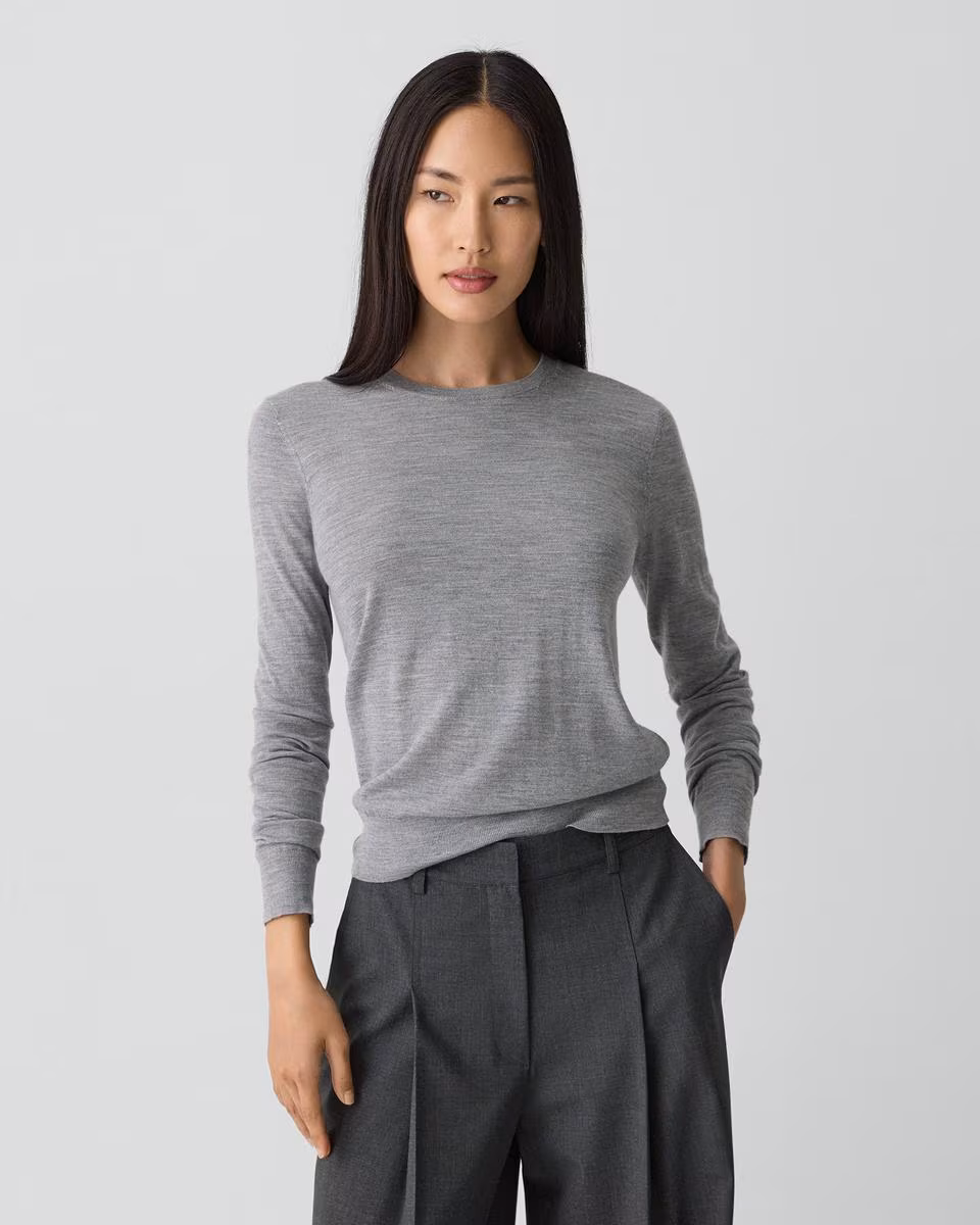 Crewneck Sweater in Regal Wool