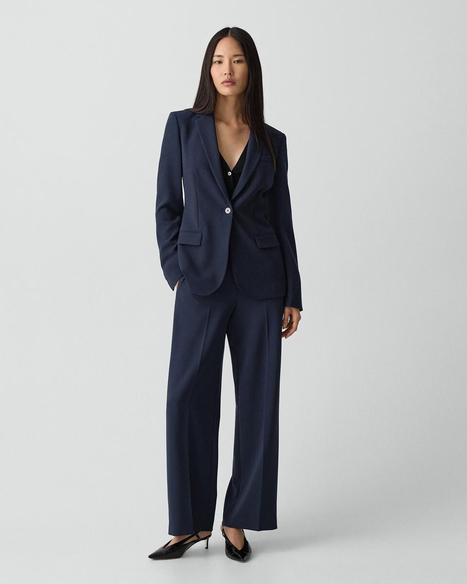 Staple Blazer in Admiral Crepe