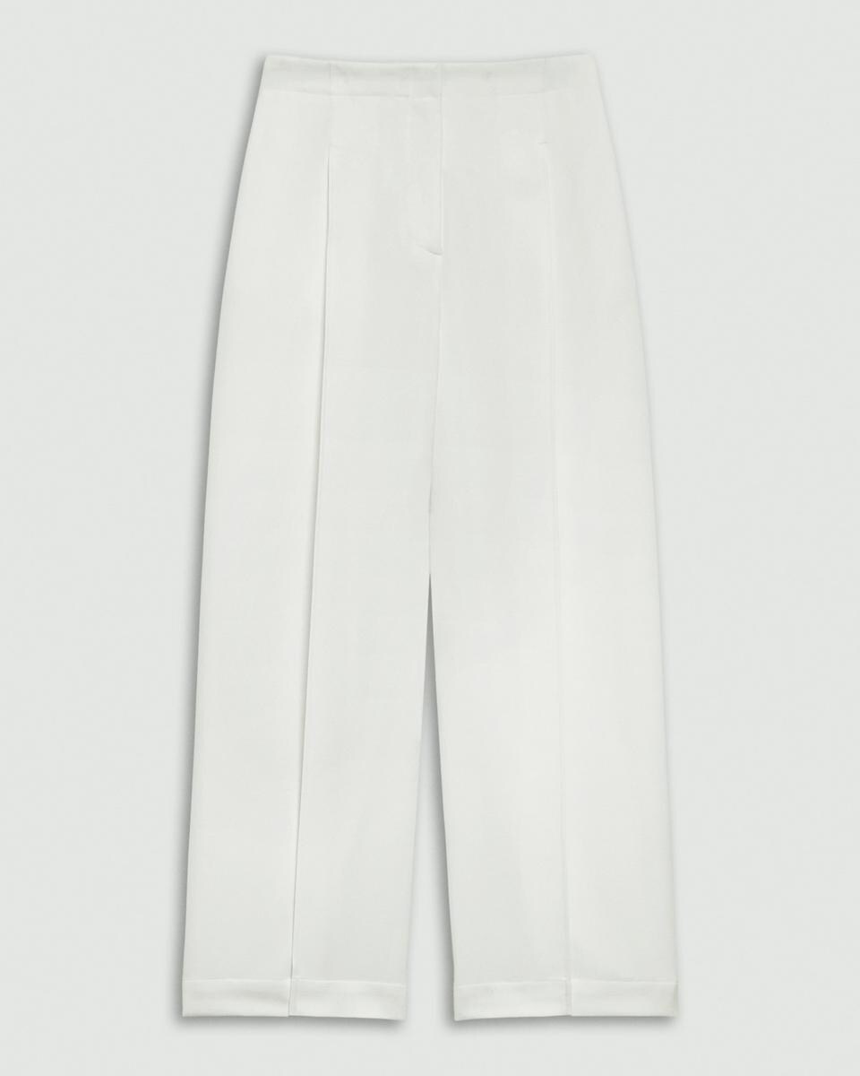 Deep Pleat Pant in City Twill