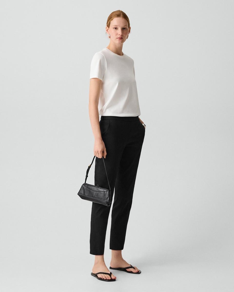 Treeca Pull-On Pant in Good Linen