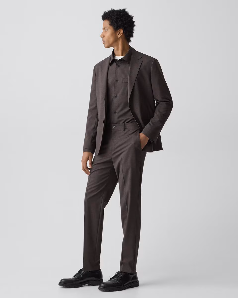 Curtis Drawstring Pant in Motion Wool