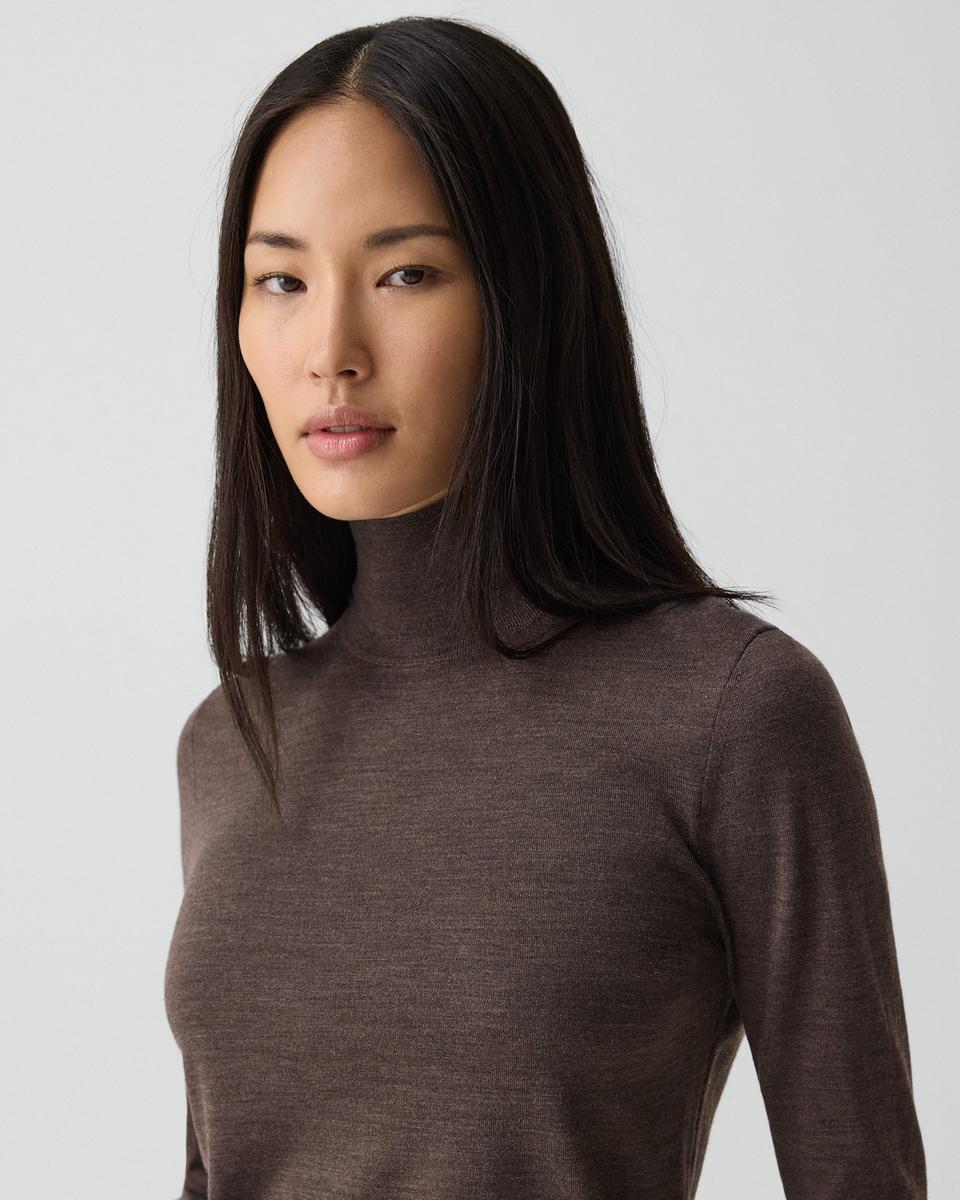 Turtleneck Sweater in Regal Wool