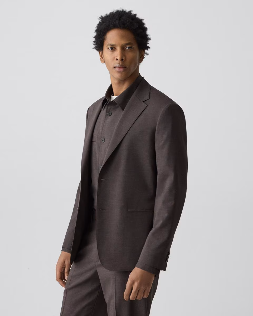 Clinton Blazer in Motion Wool