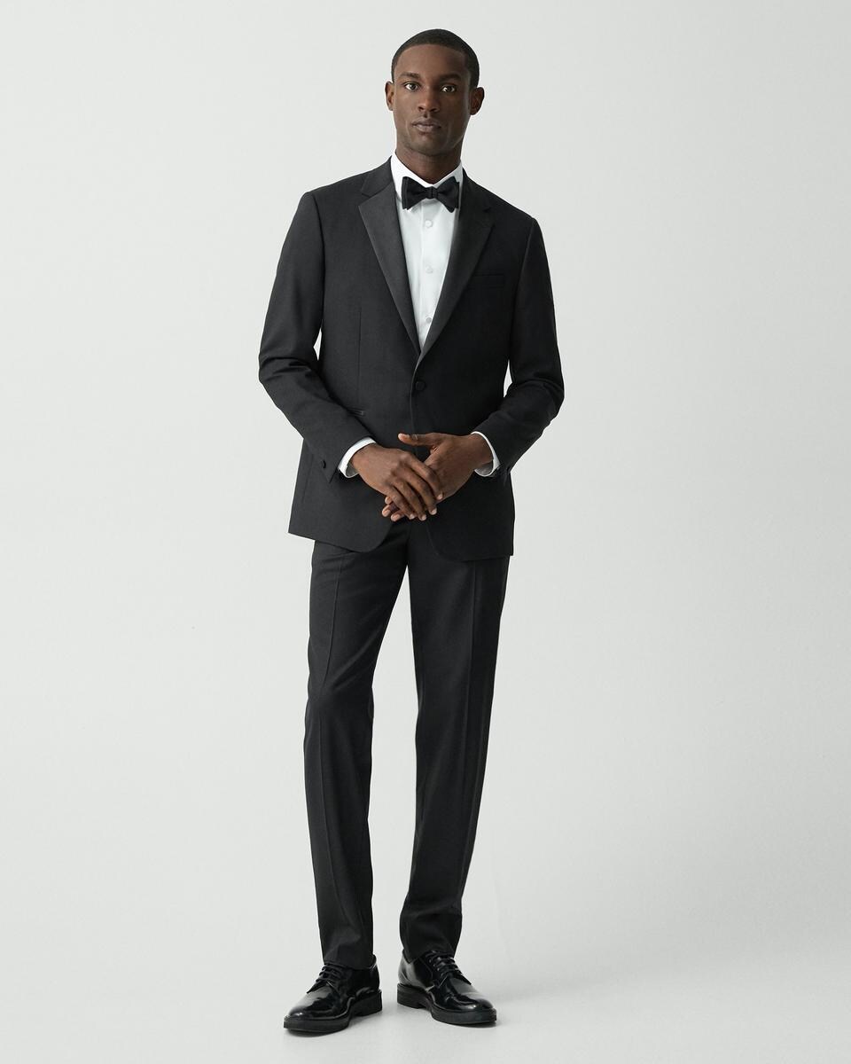 Chambers Tuxedo Blazer in Stretch Wool