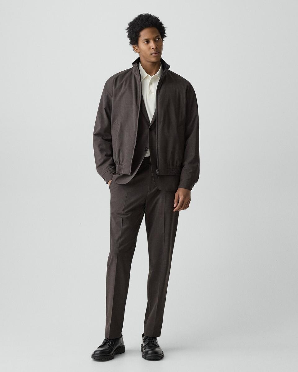 Reversible Jacket in Motion Wool