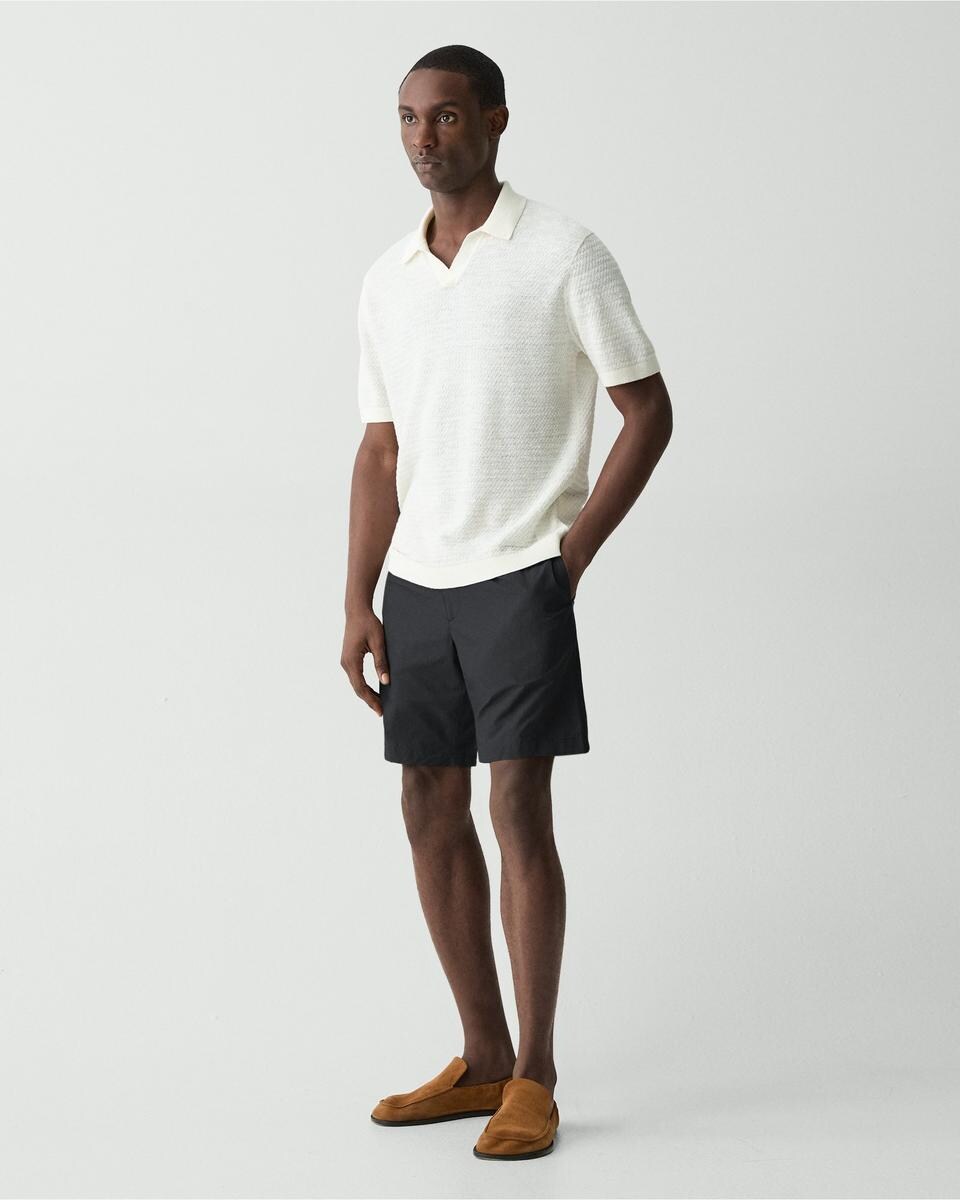 Drawstring Short in Cotton-Blend