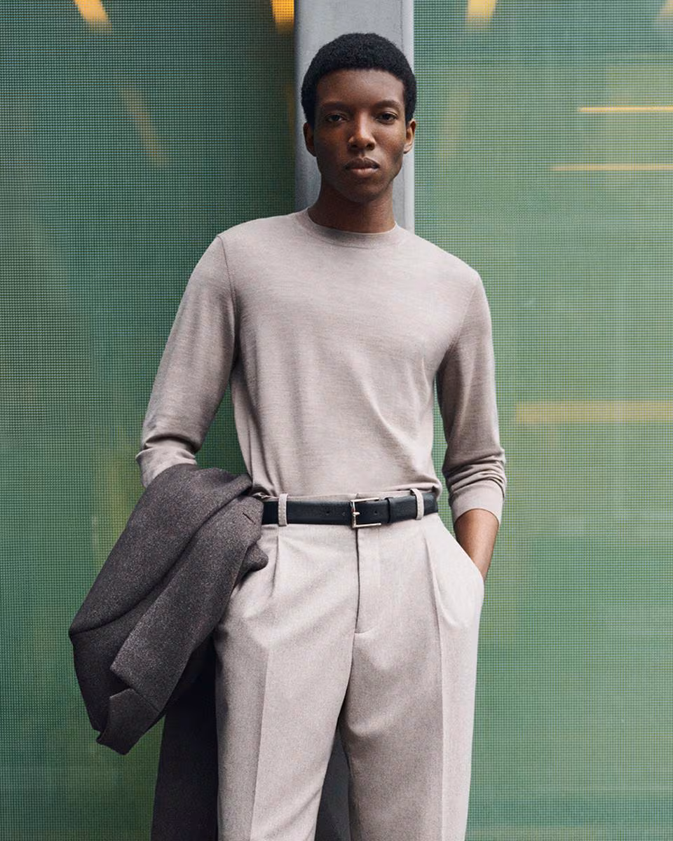 Crewneck Sweater in Regal Wool