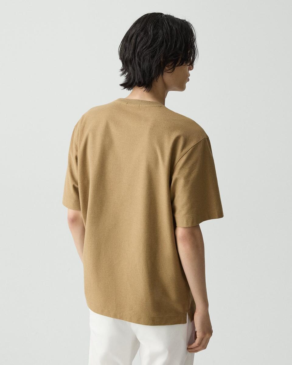 Relaxed Tee in Terry Cotton