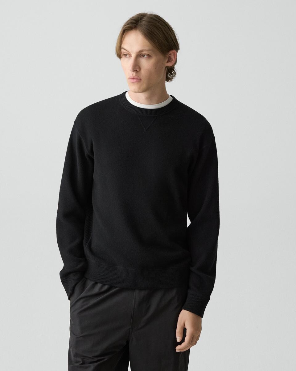 Crewneck Sweatshirt in Wool Bilen