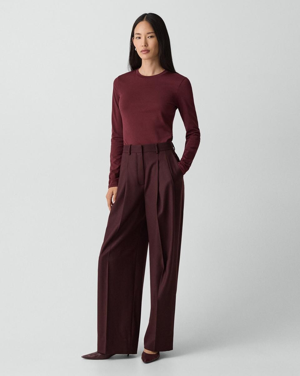 Tiny Long-Sleeve Tee in Organic Cotton