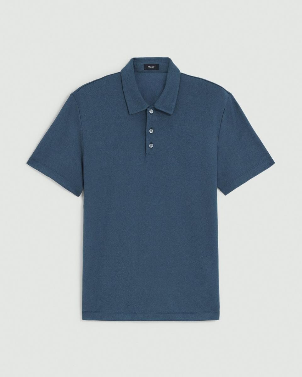 Bron Polo Shirt in Anemone Modal Jersey