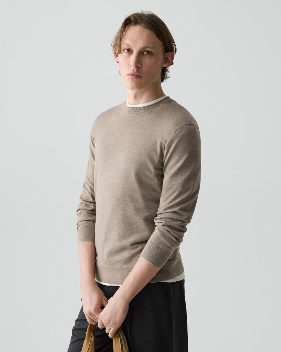 Crewneck Sweater in Regal Wool