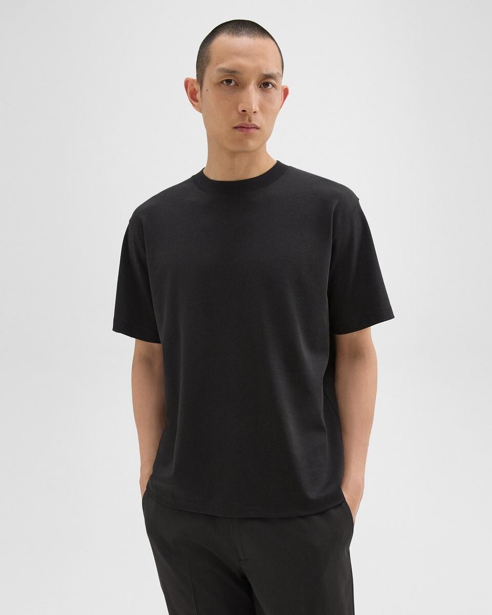 Relaxed Tee in Cotton Jersey