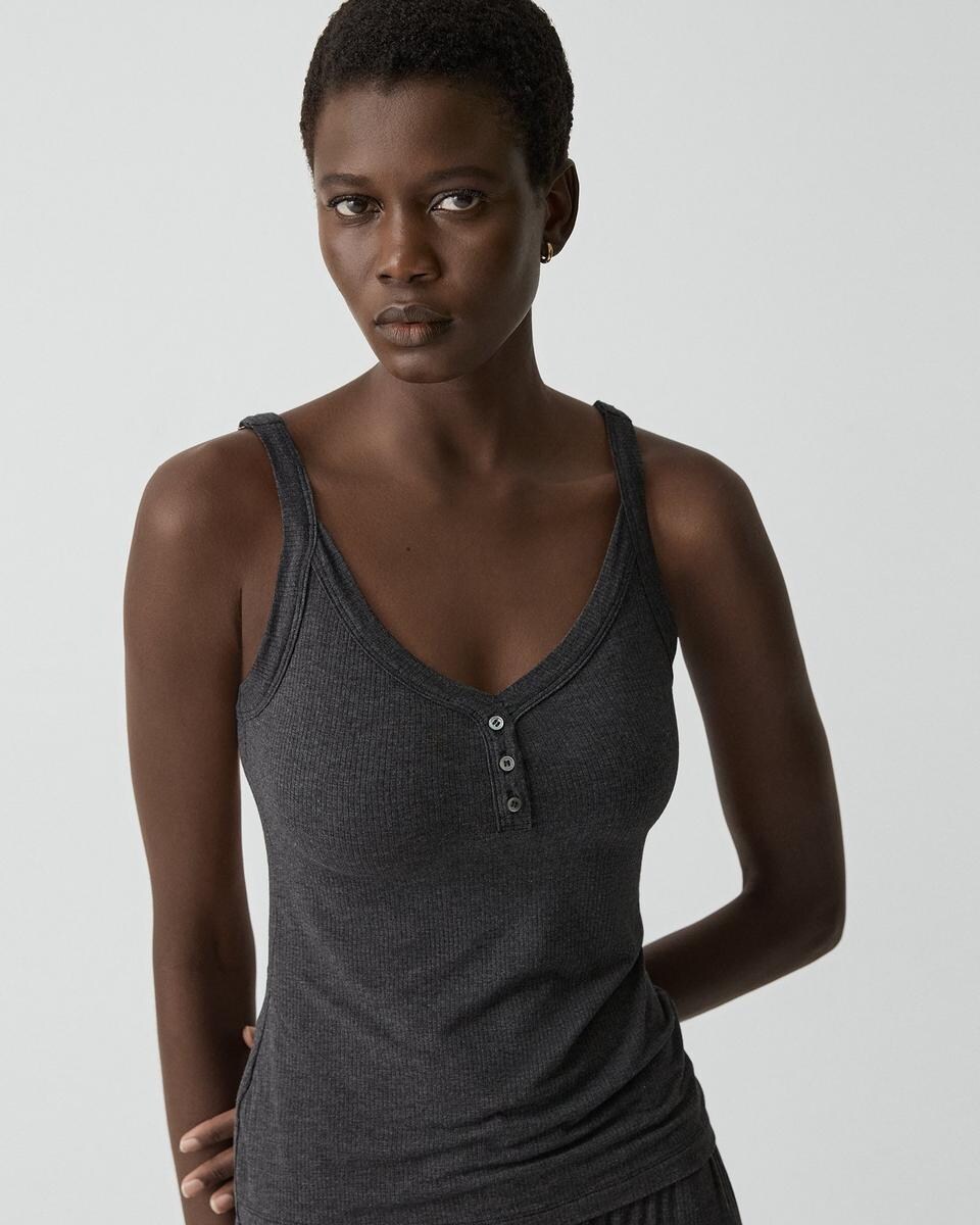 Tank Top in Lounge Rib
