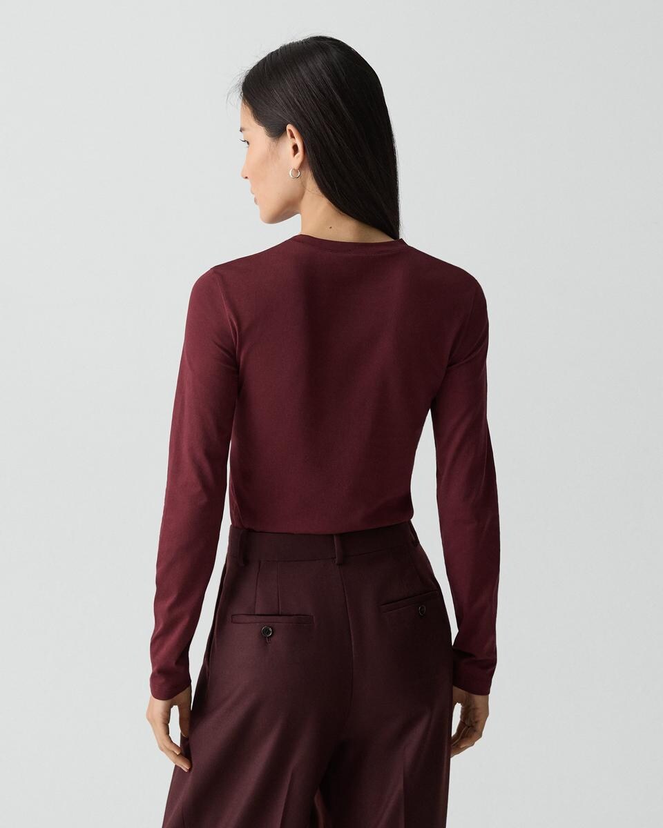 Tiny Long-Sleeve Tee in Organic Cotton