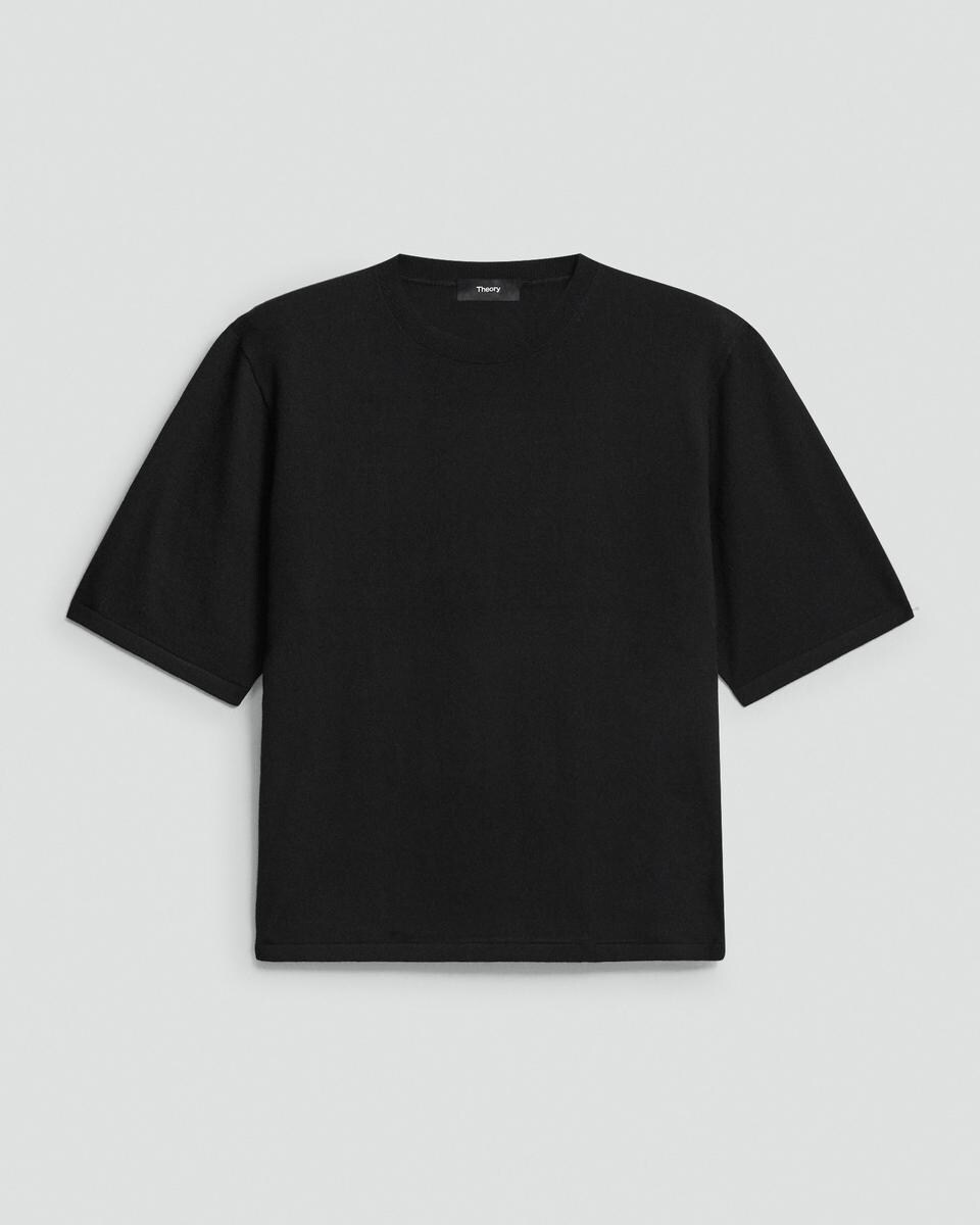 Boyfriend Tee in Regal Wool