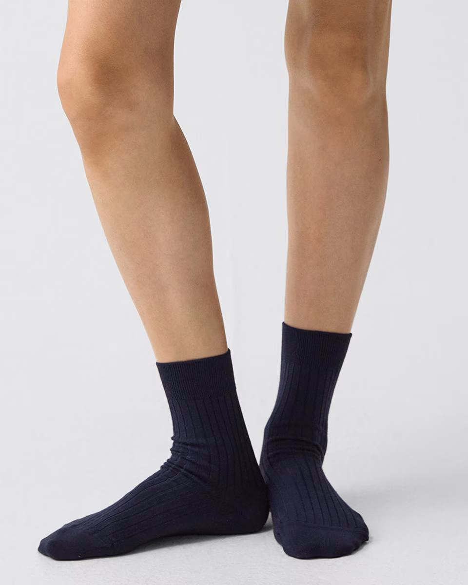 2-Pack Trouser Socks in Washable Wool