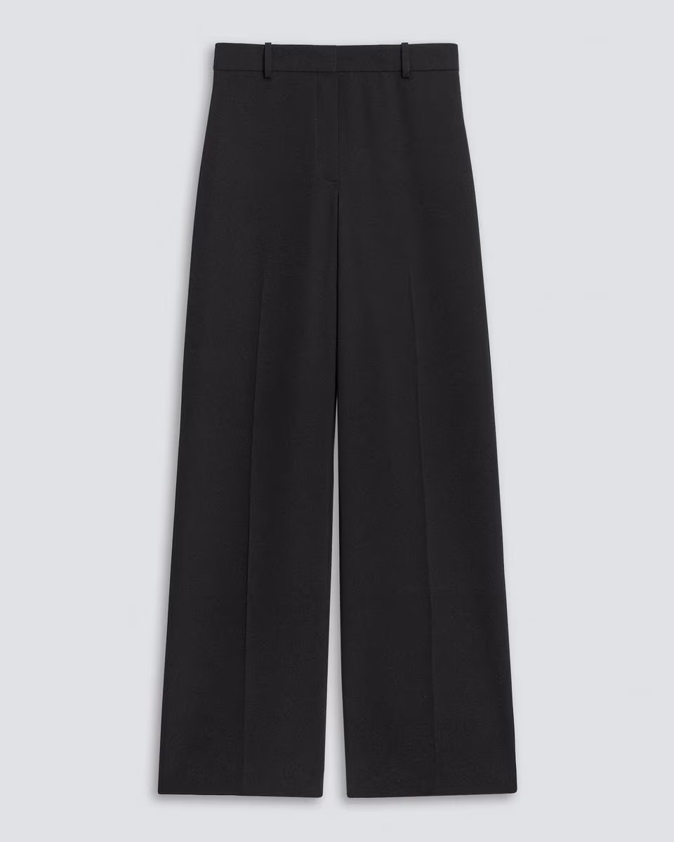 Straight Pant, 32'' in Admiral Crepe