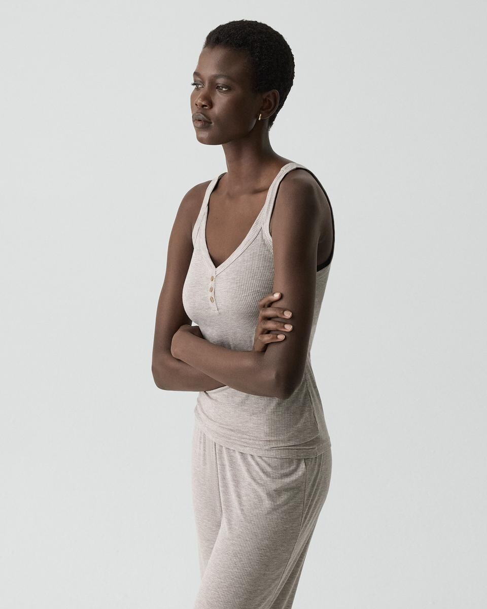 Tank Top in Lounge Rib