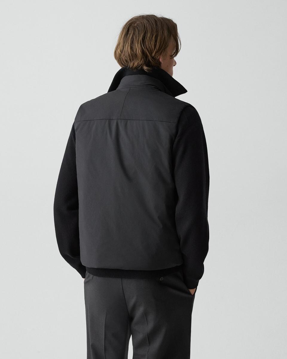 Zip-Up Vest in Motion Nylon