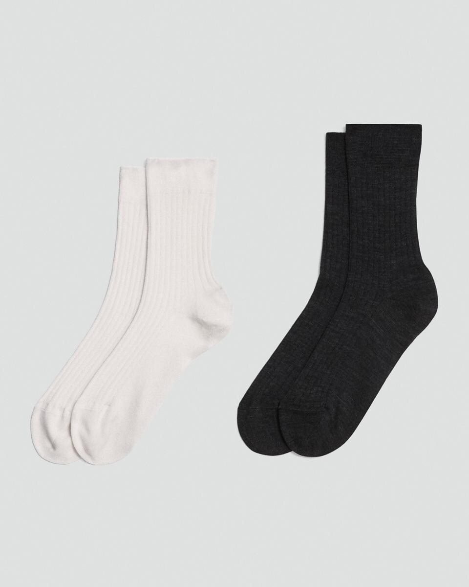 2-Pack Trouser Socks in Washable Wool