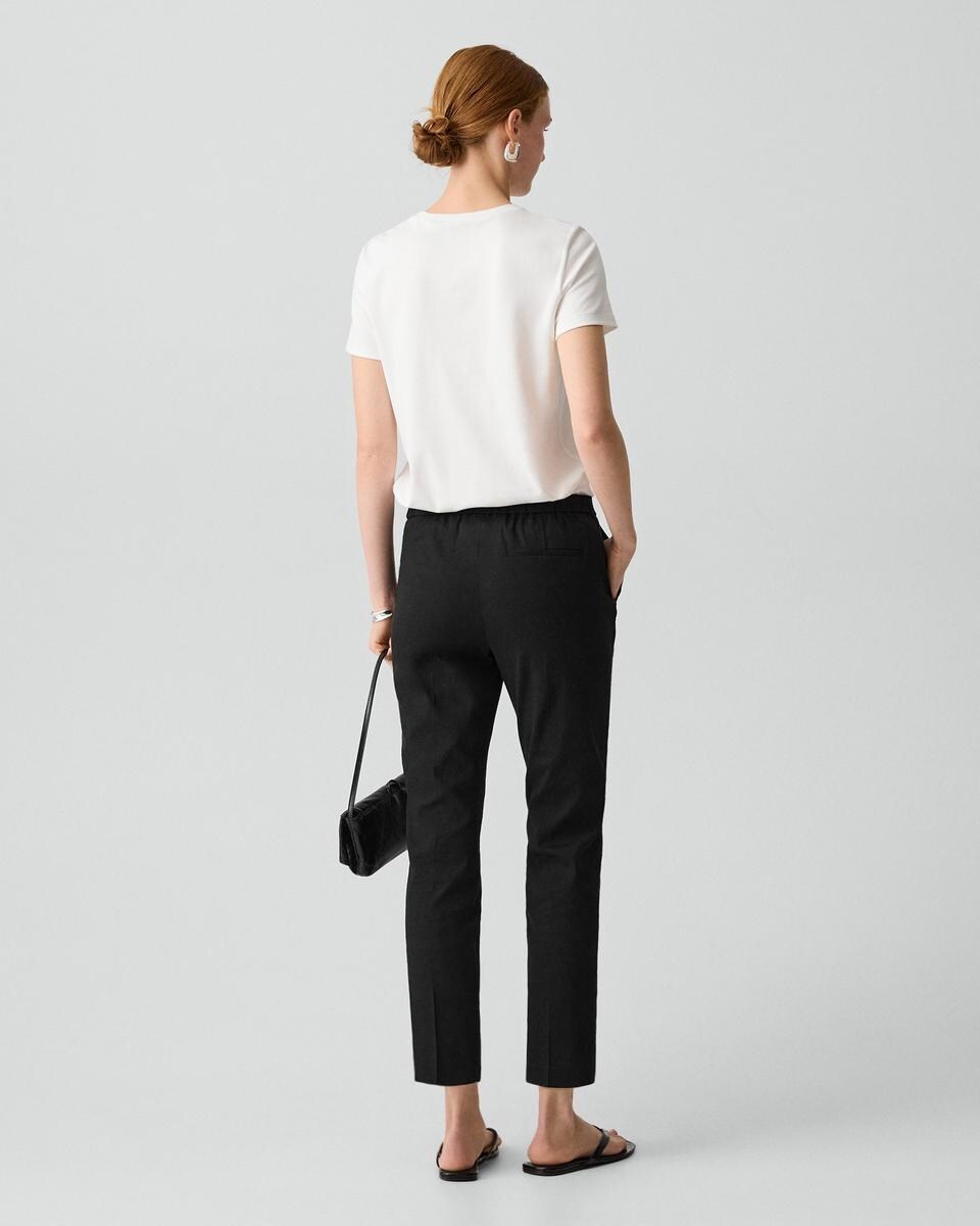 Treeca Pull-On Pant in Good Linen