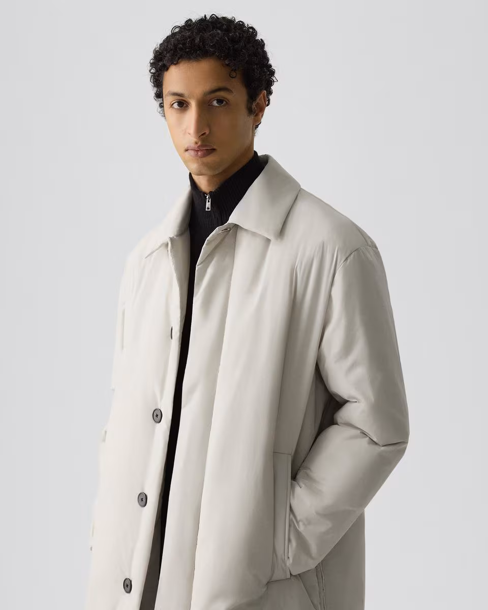 Car Coat in Motion Nylon