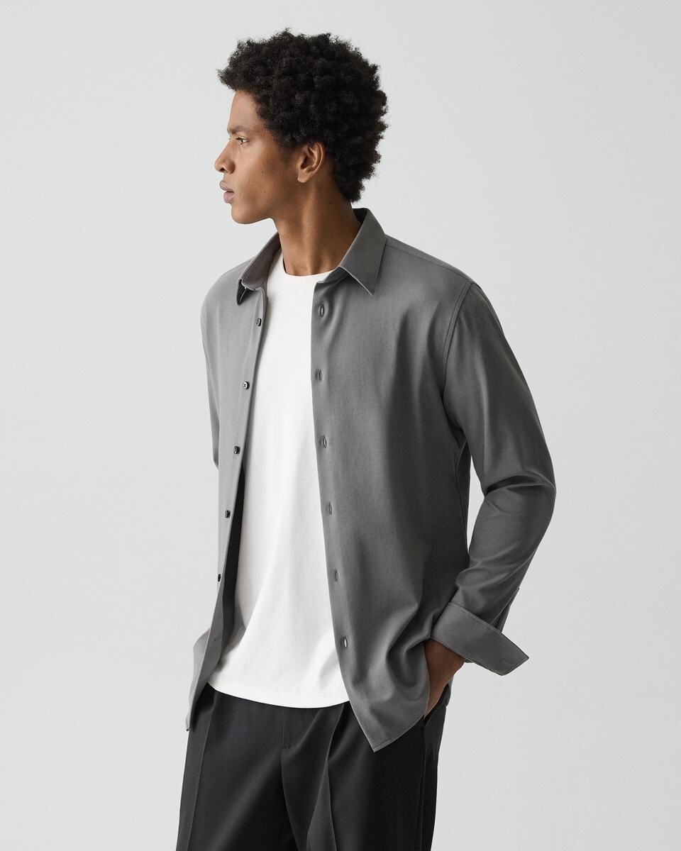 Sylvain Shirt in Structure Twill
