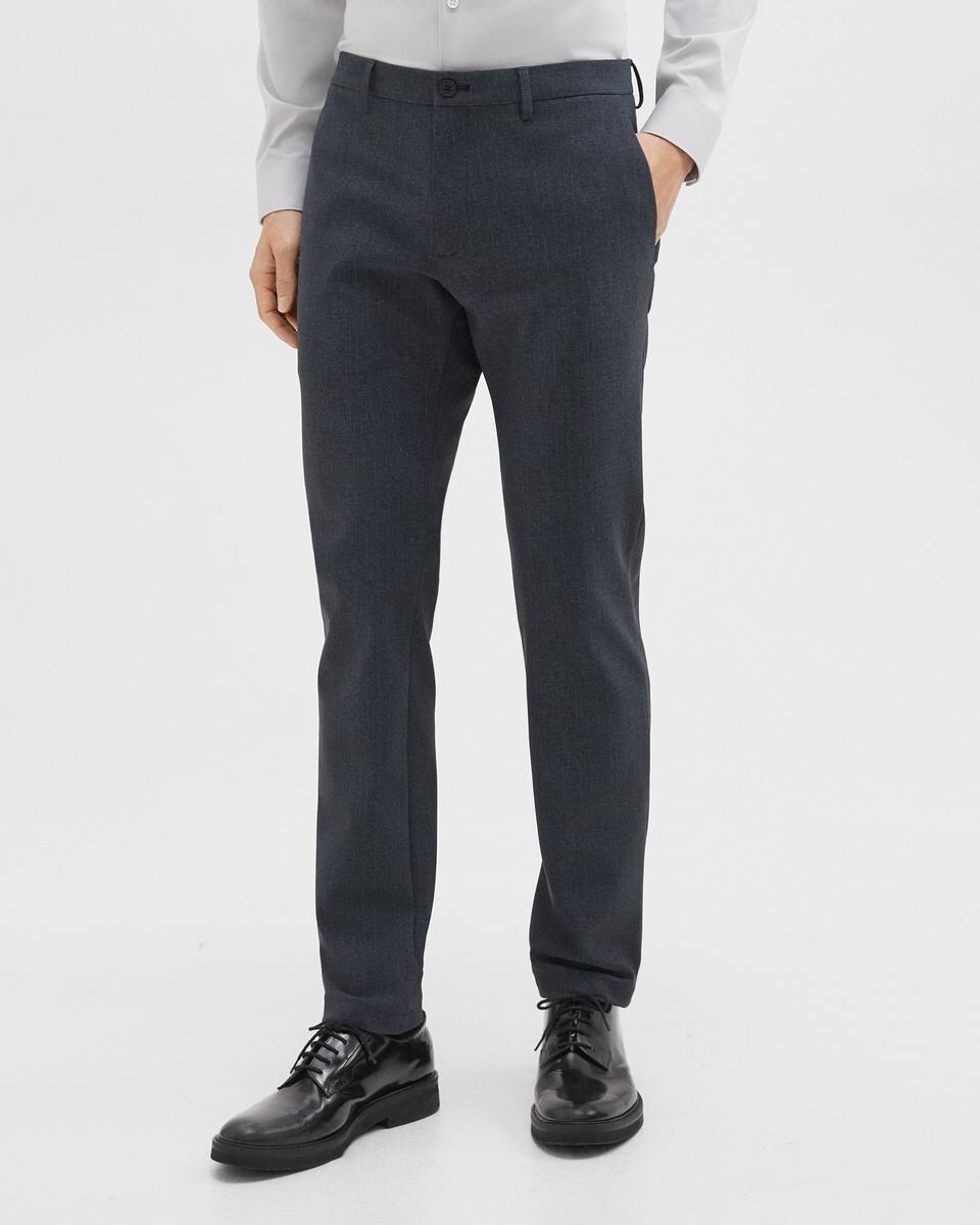 Zaine Pant in Herringbone Precision Ponte