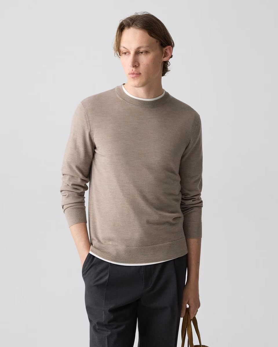 Crewneck Sweater in Regal Wool